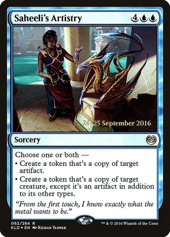Image for Saheeli's Artistry (62) - Magic: The Gathering