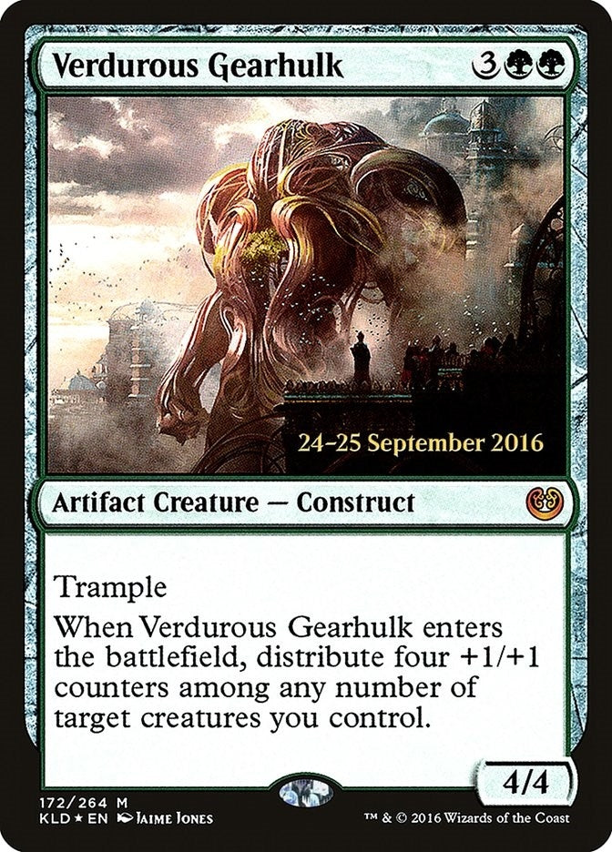 Image for Verdurous Gearhulk (172) [Prerelease Cards]