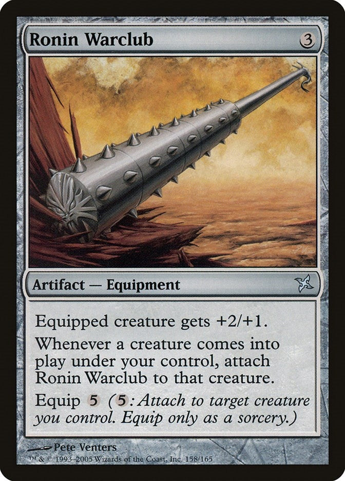 Image for Ronin Warclub (158) [Betrayers of Kamigawa]