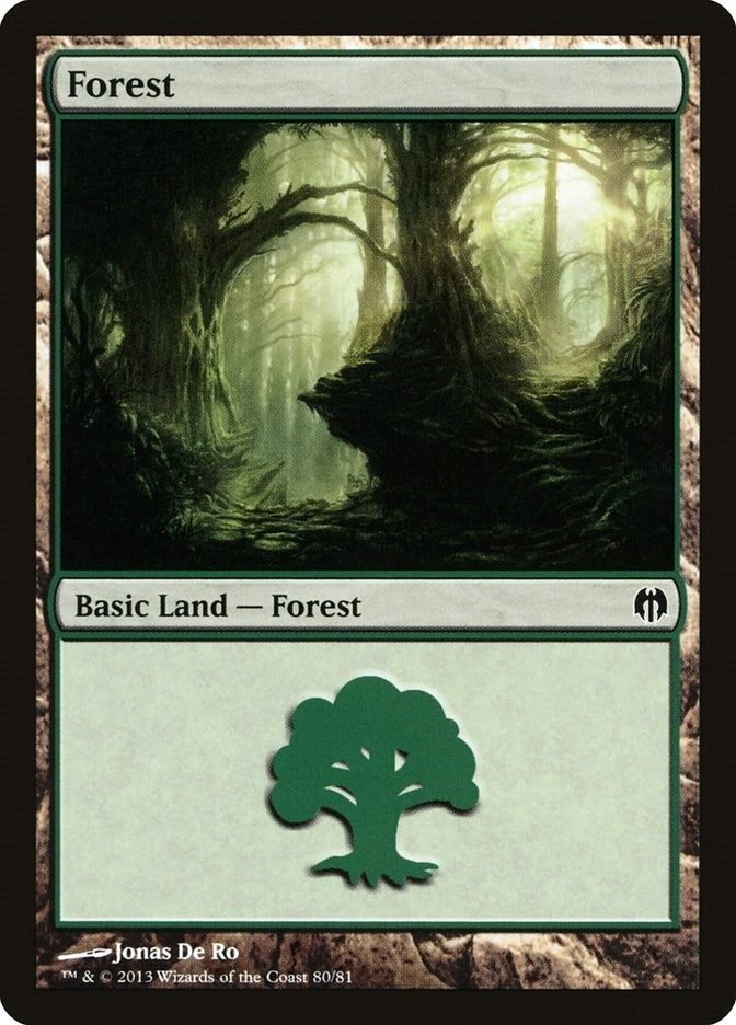 Image for Forest (80) (80) [Duel Decks: Heroes vs. Monsters]
