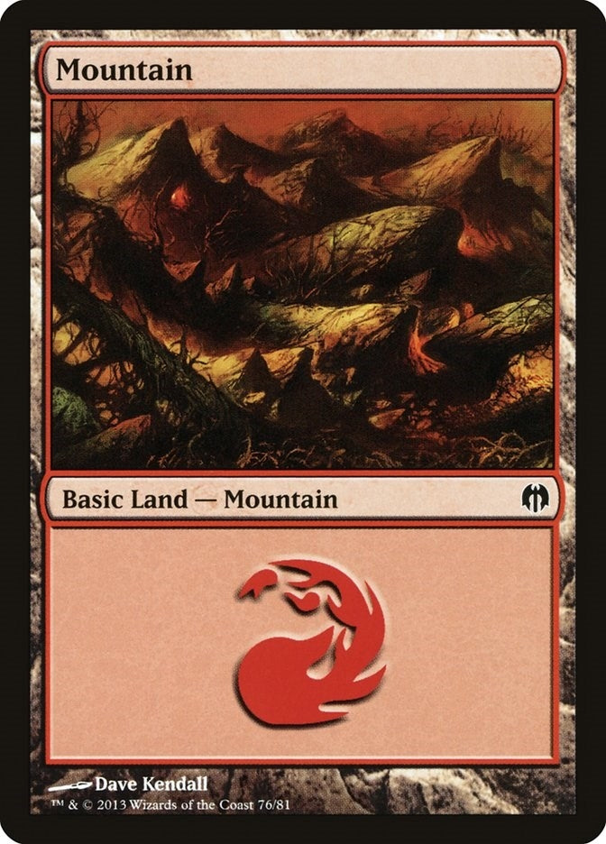Image for Mountain (76) (76) [Duel Decks: Heroes vs. Monsters]