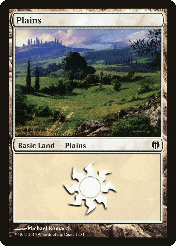 Image for Plains (41) (41) [Duel Decks: Heroes vs. Monsters]