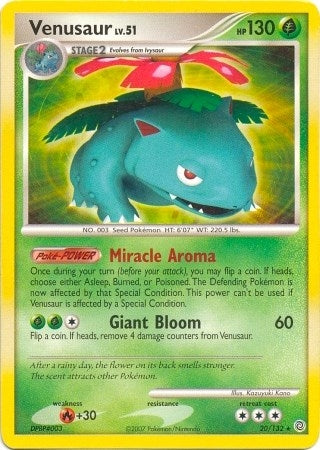Image for Venusaur (Secret Wonders) (020/132) [Deck Exclusives]