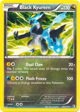 Image for Black Kyurem (100/149) [Deck Exclusives]