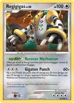 Image for Regigigas - 37/146 (DP Legends Awakened) (037/146) - Pokemon