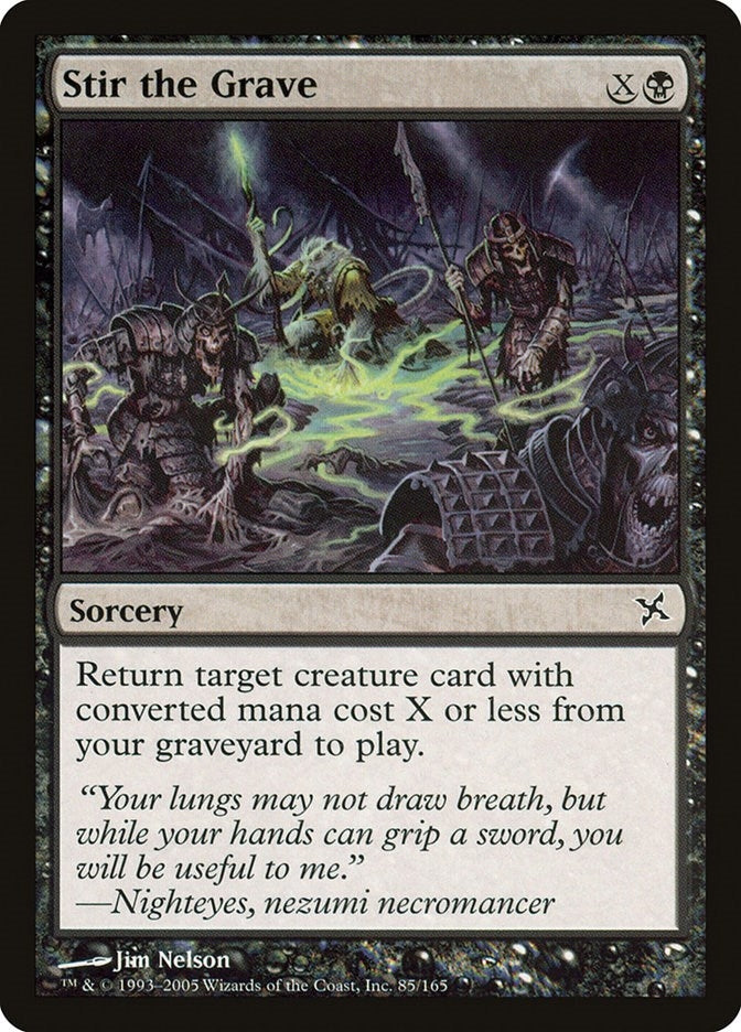 Image for Stir the Grave (85) [Betrayers of Kamigawa]