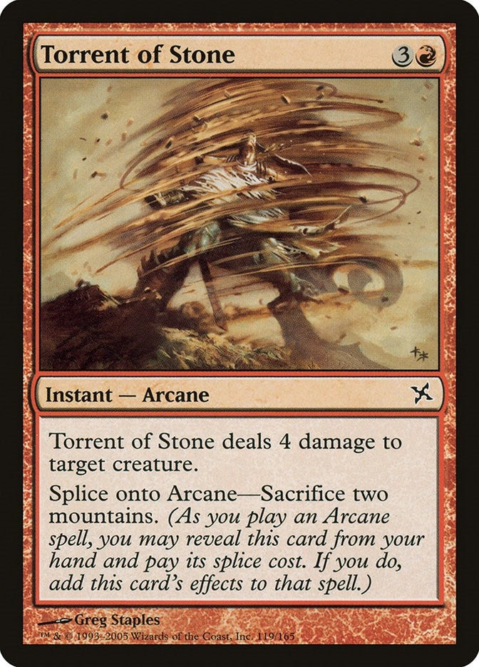 Image for Torrent of Stone (119) [Betrayers of Kamigawa]