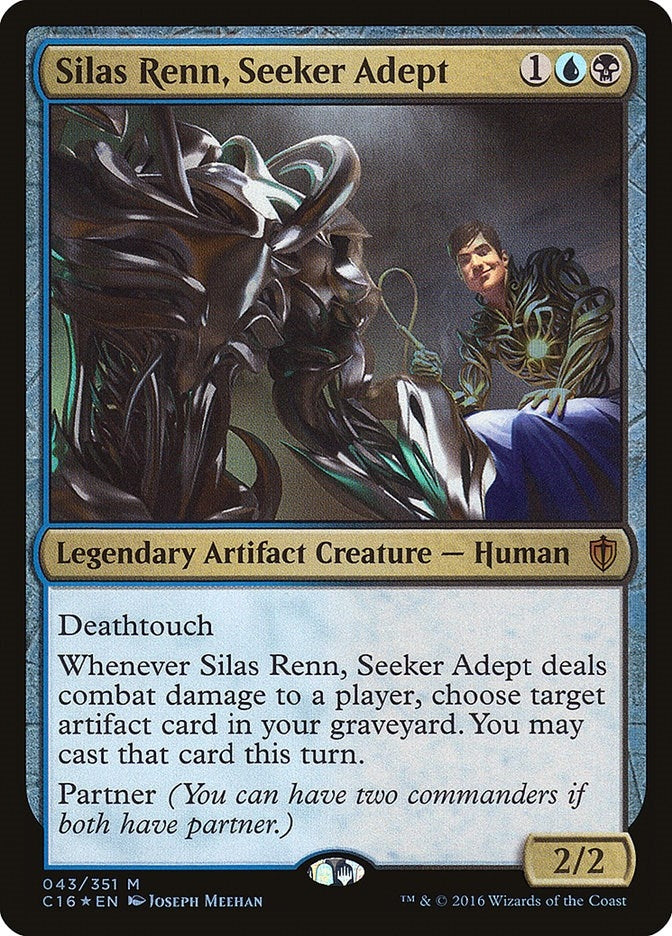 Image for Silas Renn, Seeker Adept (43) [Commander 2016]