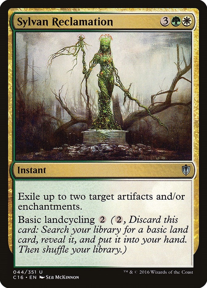 Image for Sylvan Reclamation (44) [Commander 2016]