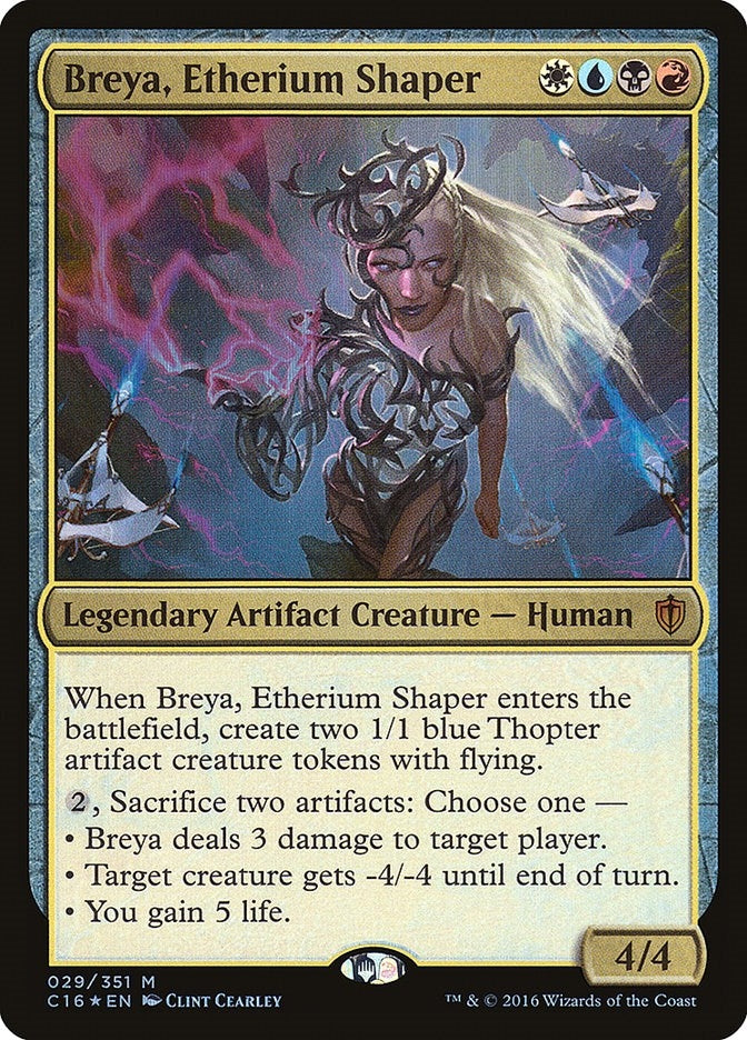Image for Breya, Etherium Shaper (29) [Commander 2016]