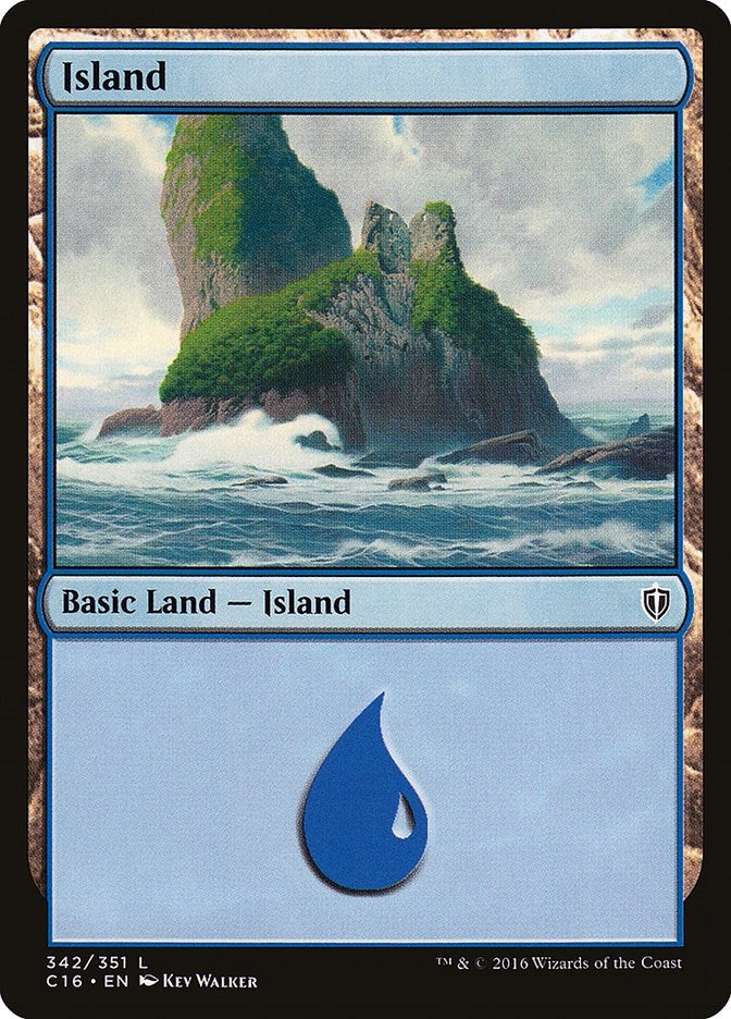 Image for Island (342) (342) [Commander 2016]
