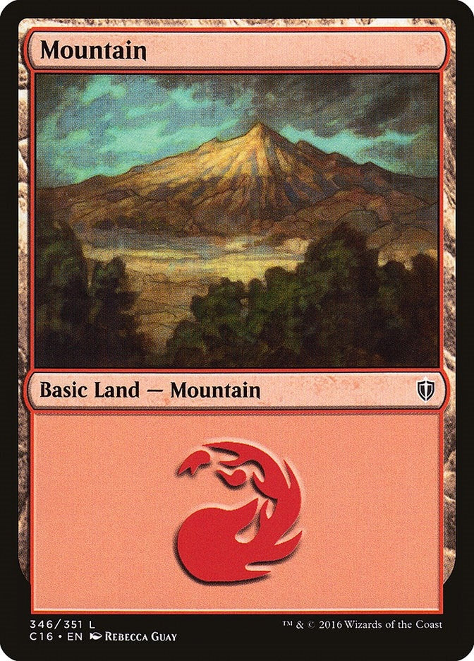 Image for Mountain (346) (346) [Commander 2016]