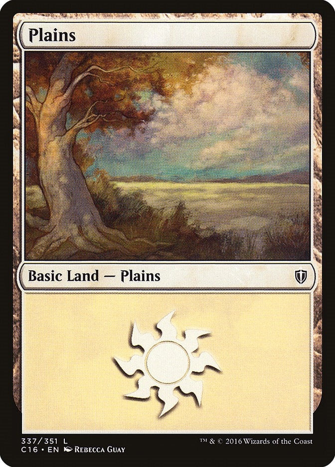 Image for Plains (337) (337) [Commander 2016]