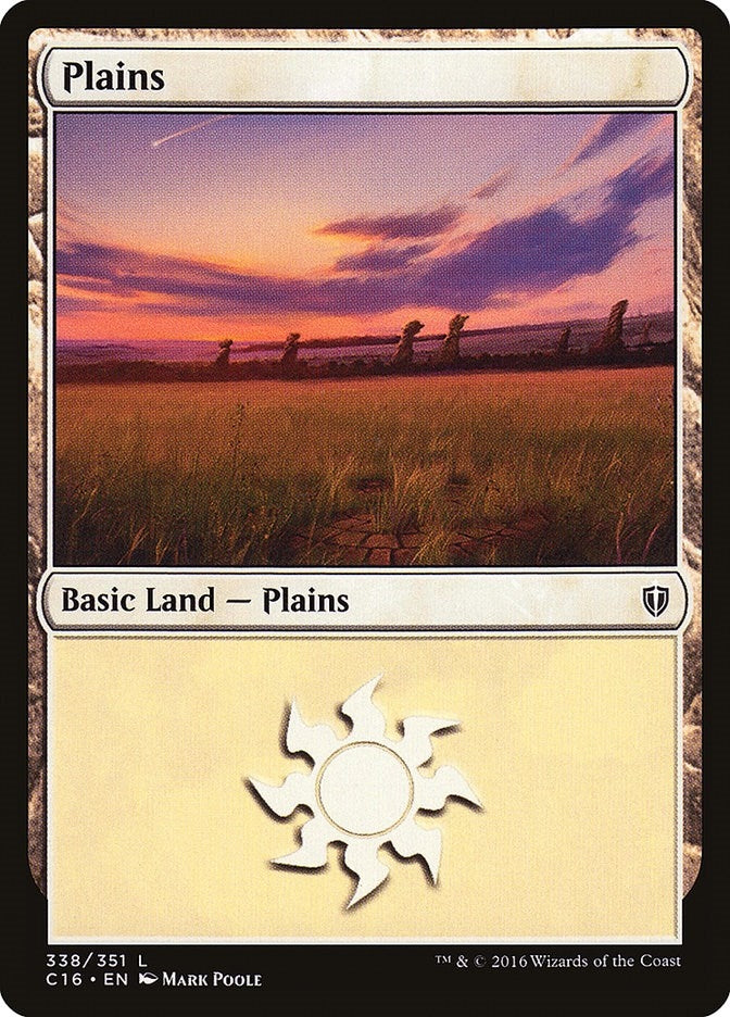 Image for Plains (338) (338) [Commander 2016]
