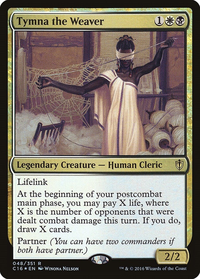 Image for Tymna the Weaver (48) [Commander 2016]