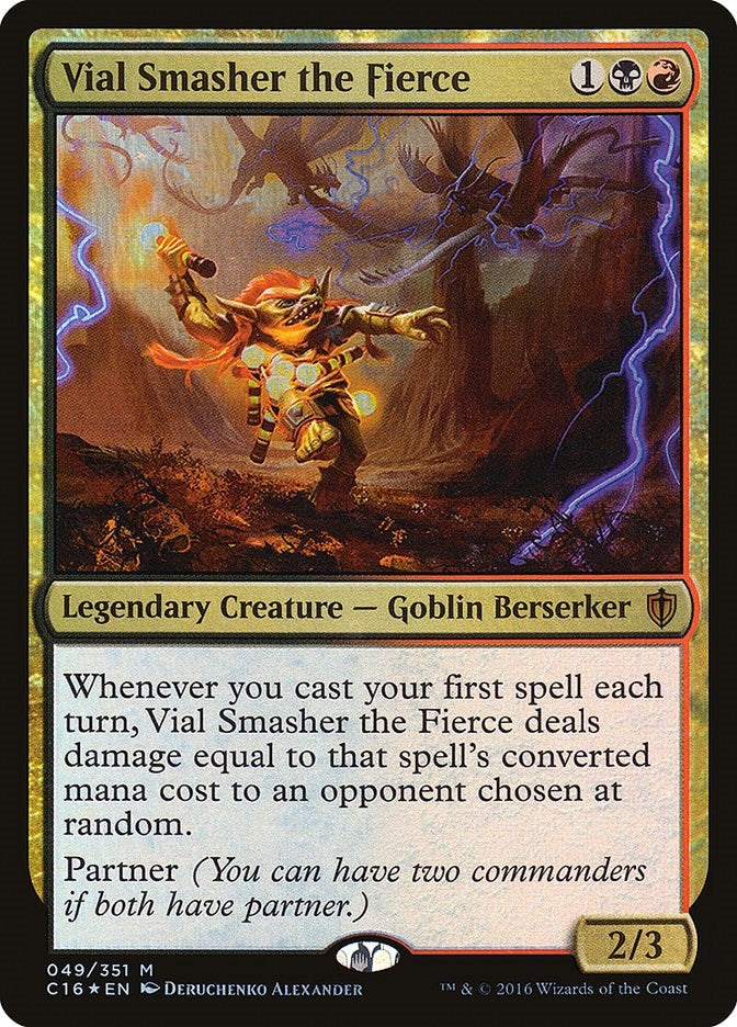 Image for Vial Smasher the Fierce (49) [Commander 2016]