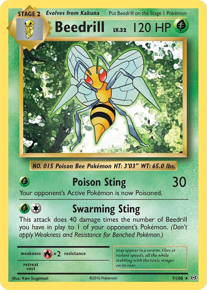 Image for Beedrill (7/108) [XY - Evolutions]