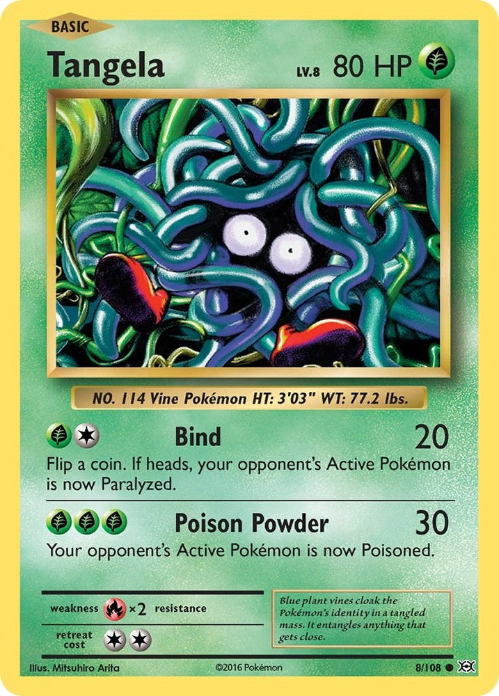 Image for Tangela (8/108) [XY - Evolutions]