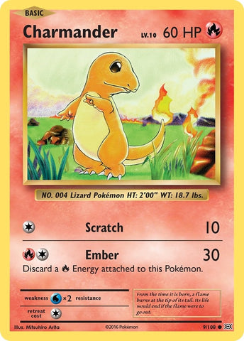 Image for Charmander (9/108) [XY - Evolutions]