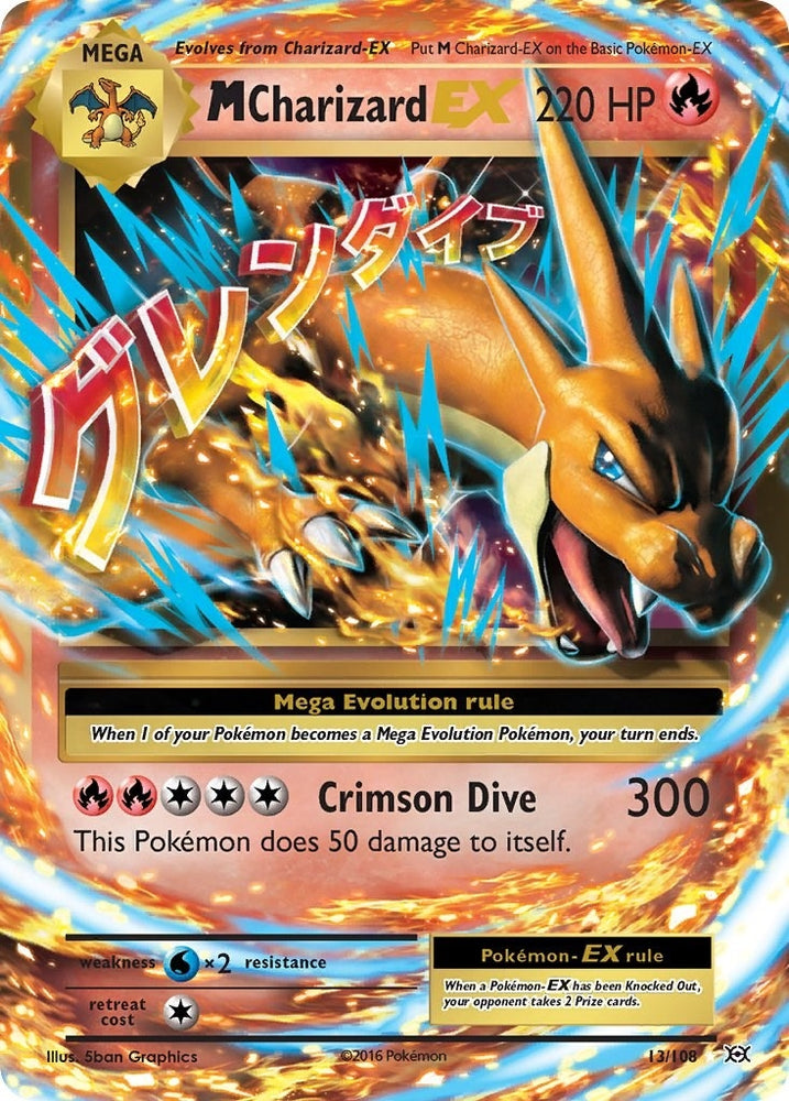 Image for M Charizard EX (13/108) [XY - Evolutions]