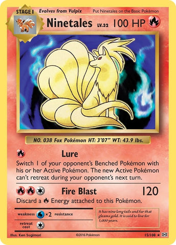 Image for Ninetales (15/108) [XY - Evolutions]