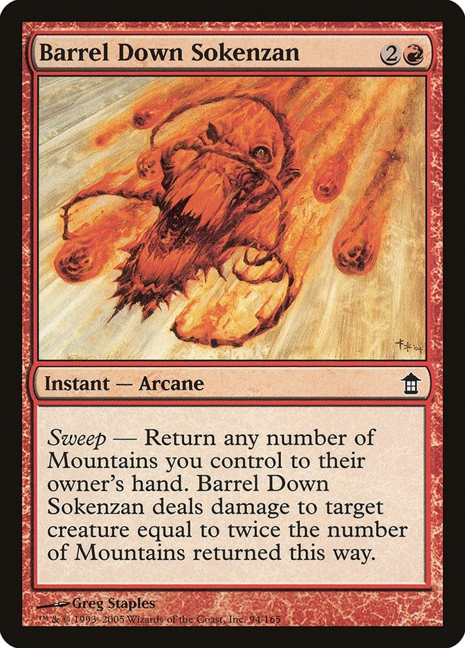 Image for Barrel Down Sokenzan (94) [Saviors of Kamigawa]