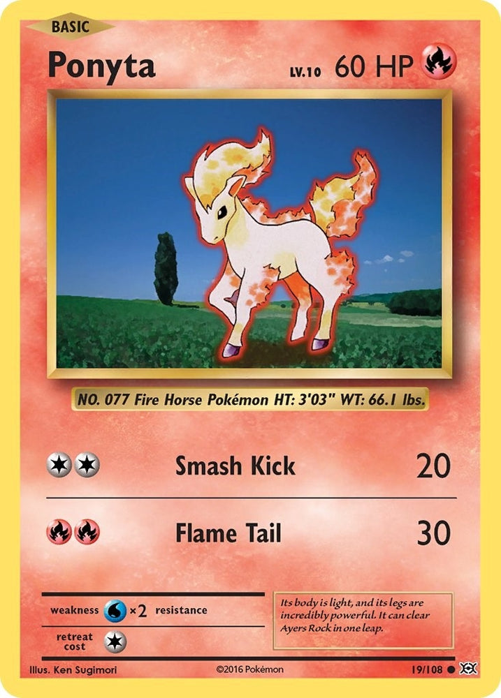 Image for Ponyta (19/108) [XY - Evolutions]