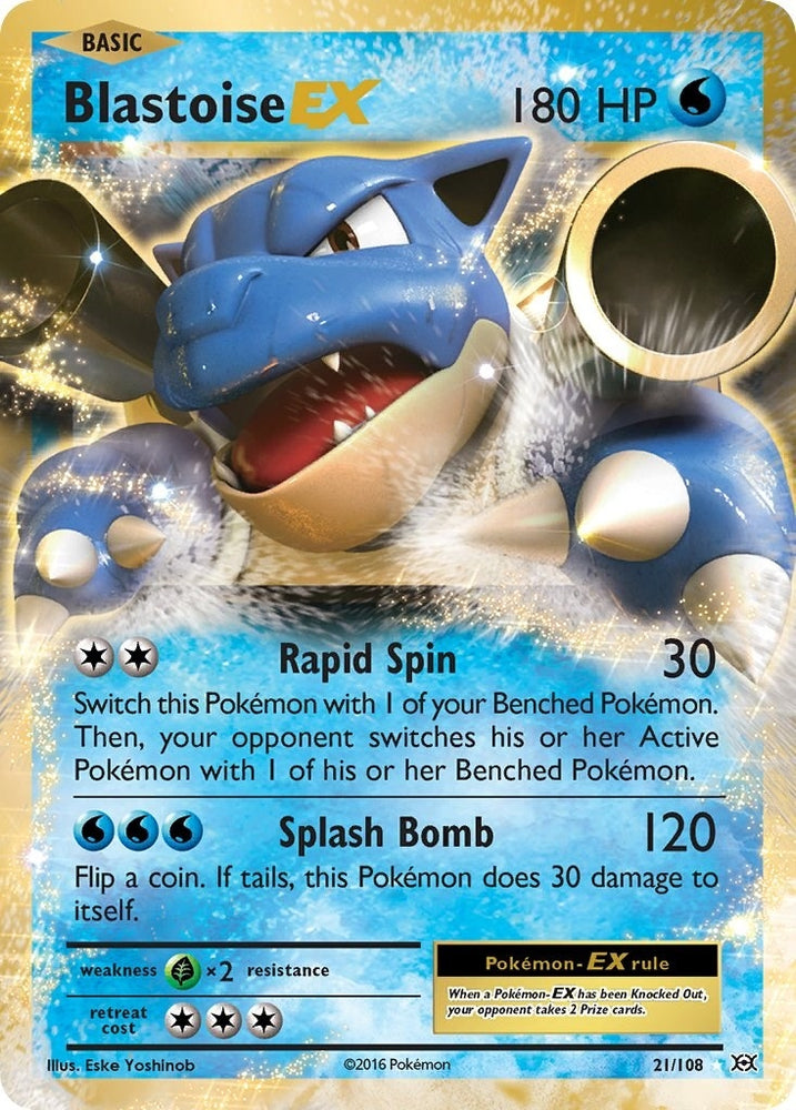 Image for Blastoise EX (21/108) [XY - Evolutions]