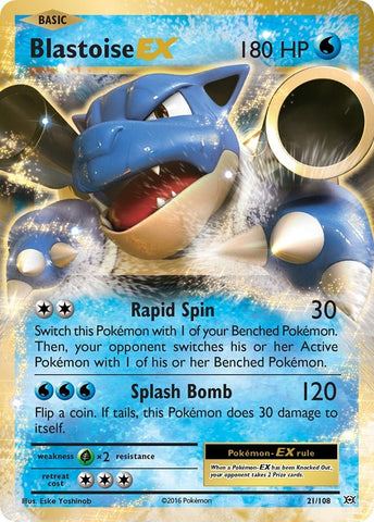 Image for Blastoise EX (21/108) [XY - Evolutions]