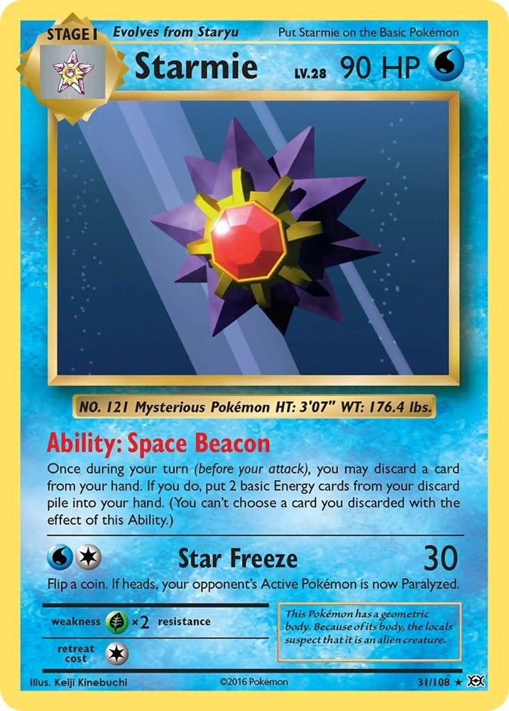 Image for Starmie (31/108) [XY - Evolutions]