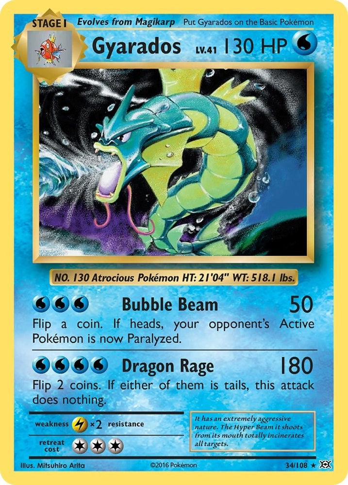 Image for Gyarados (34/108) [XY - Evolutions]
