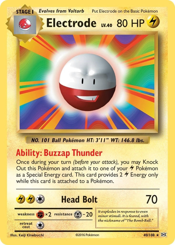 Image for Electrode (40/108) [XY - Evolutions]
