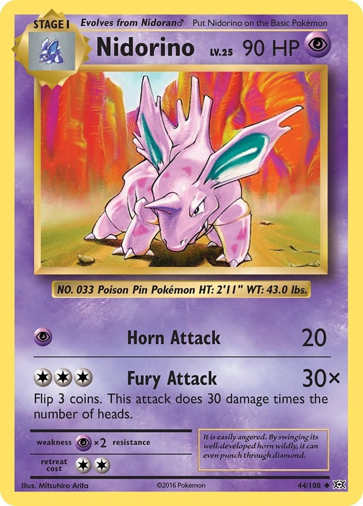 Image for Nidorino (44/108) [XY - Evolutions]