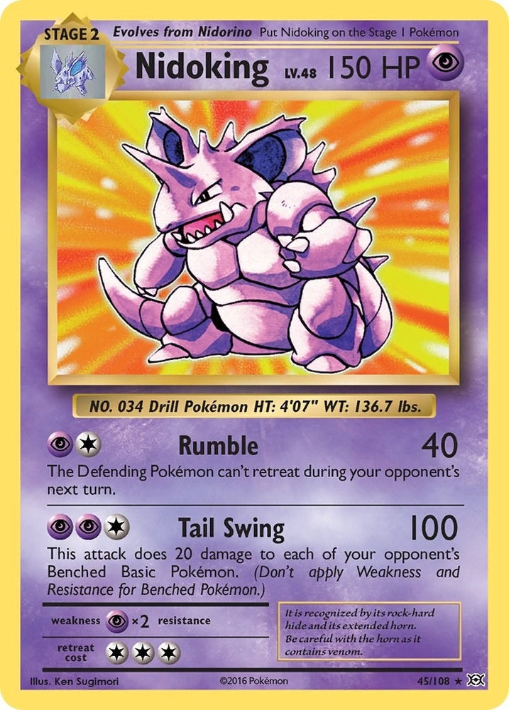 Image for Nidoking (45/108) [XY - Evolutions]