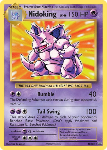 Image for Nidoking (45/108) [XY - Evolutions]