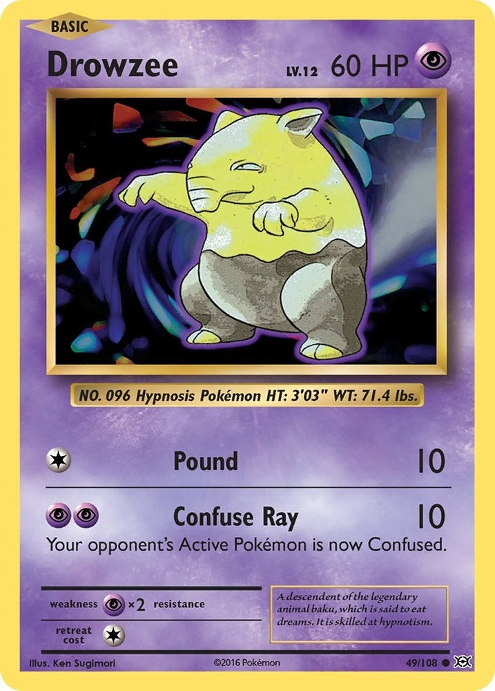 Image for Drowzee (49/108) [XY - Evolutions]
