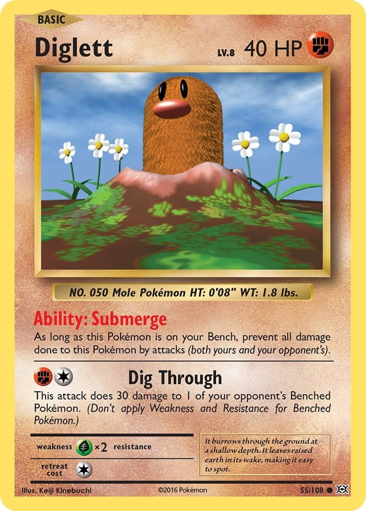 Image for Diglett (55/108) [XY - Evolutions]