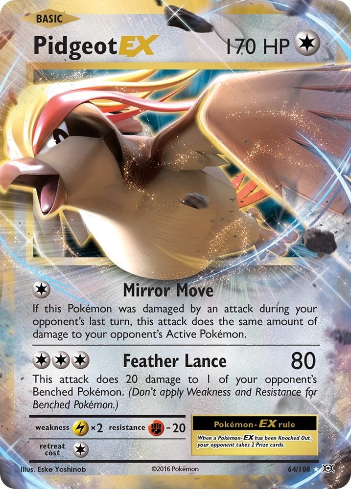 Image for Pidgeot EX (64/108) [XY - Evolutions]