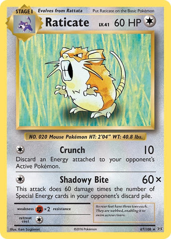 Image for Raticate (67/108) - Pokemon