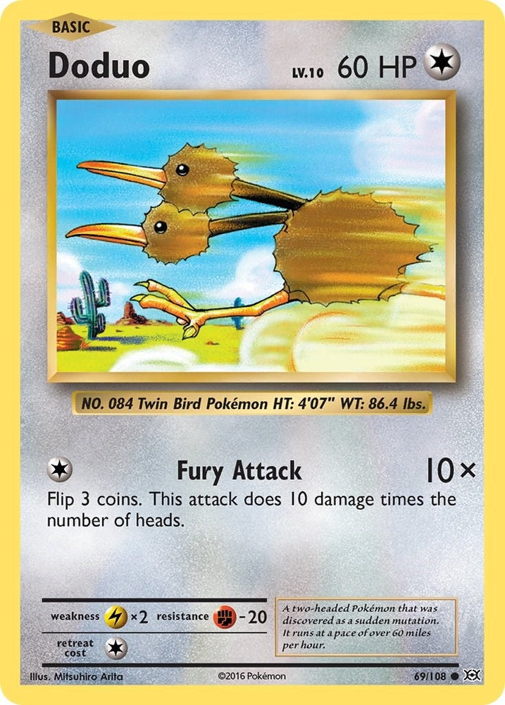 Image for Doduo (69/108) [XY - Evolutions]