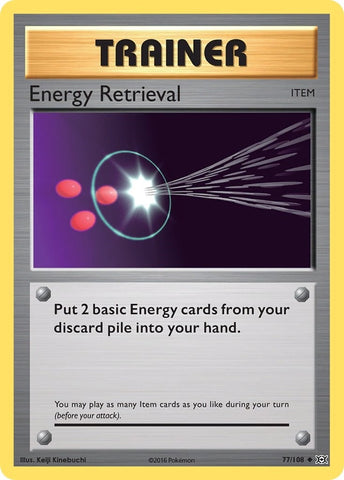 Image for Energy Retrieval (77/108) [XY - Evolutions]