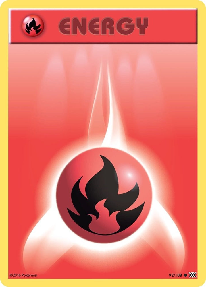 Image for Fire Energy (92/108) [XY - Evolutions]