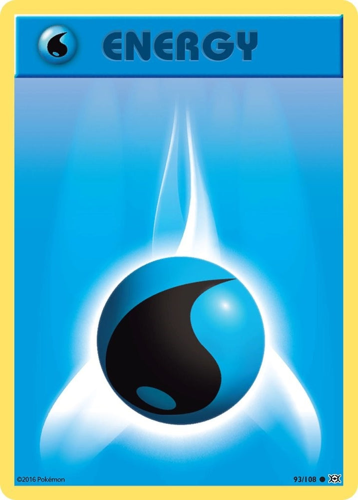 Image for Water Energy (93/108) [XY - Evolutions]