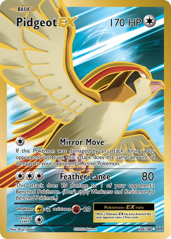 Image for Pidgeot EX (Full Art) (104/108) [XY - Evolutions]