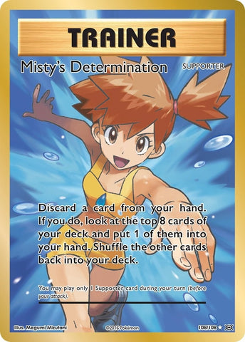 Image for Misty's Determination (Full Art) (108/108) [XY - Evolutions]