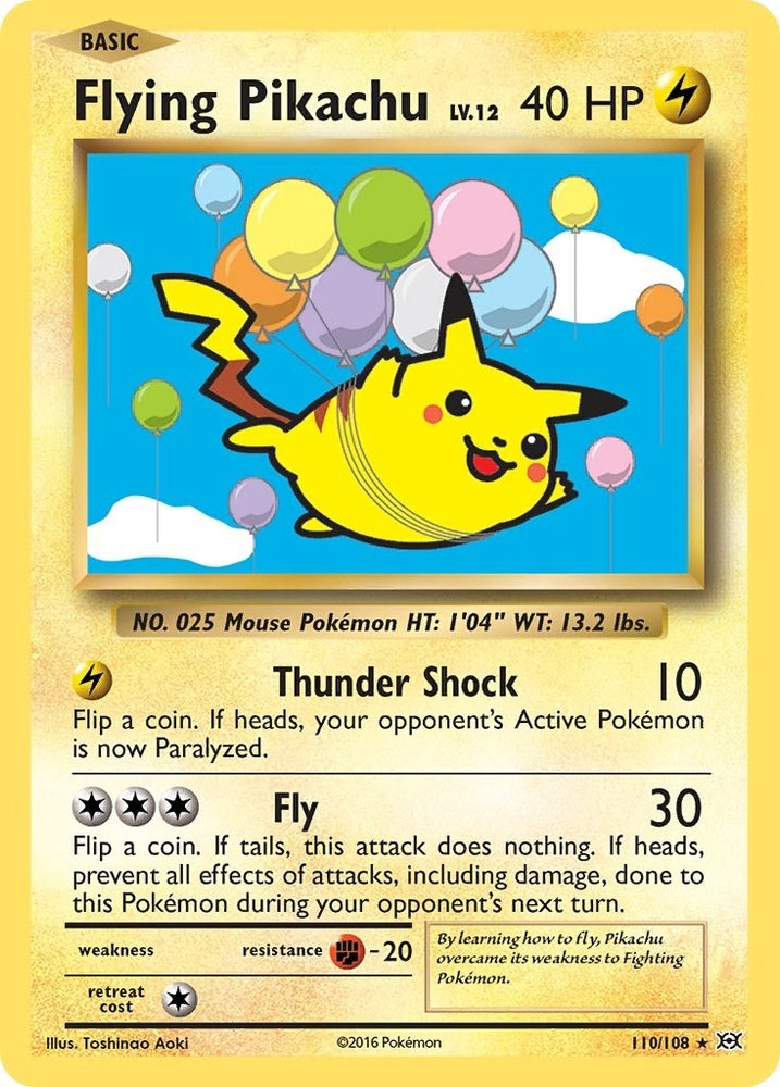 Image for Flying Pikachu (110/108) [XY - Evolutions]