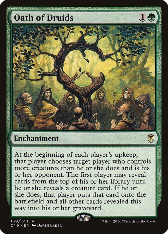 Image for Oath of Druids (159) [Commander 2016]