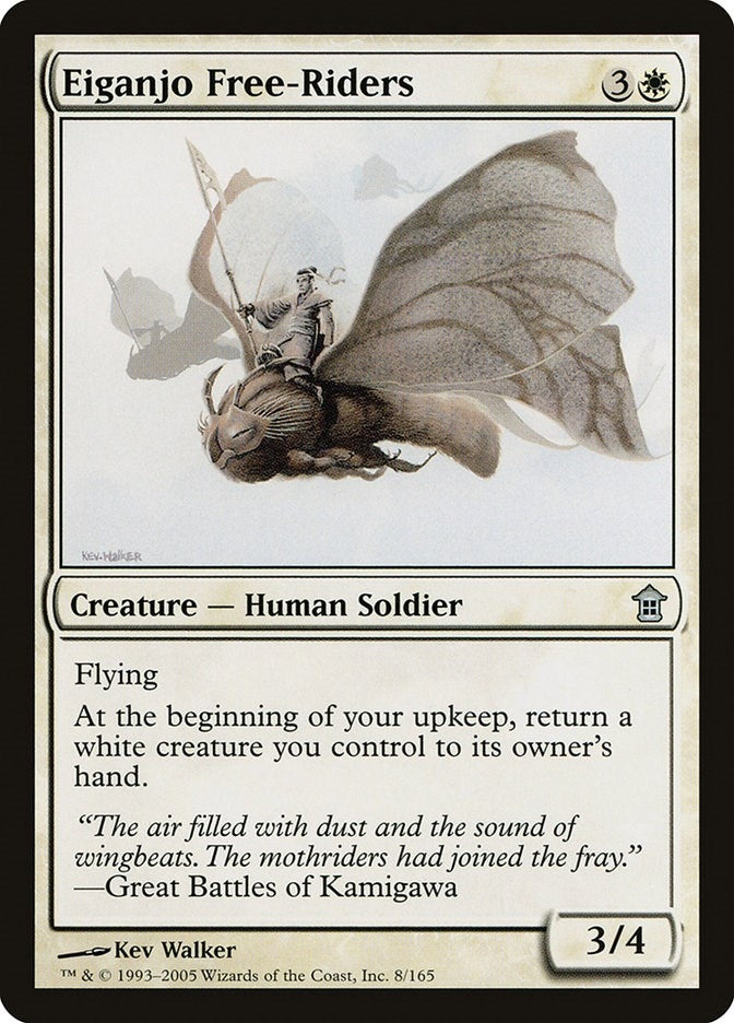 Image for Eiganjo Free-Riders (8) [Saviors of Kamigawa]