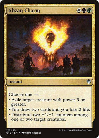 Image for Abzan Charm (177) [Commander 2016]