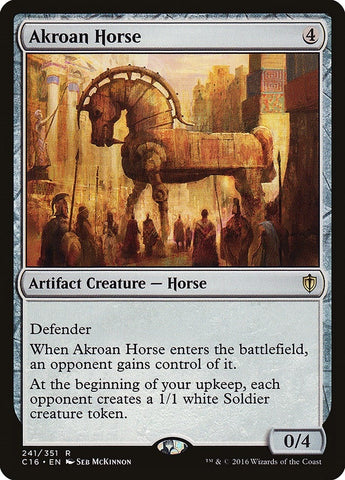 Image for Akroan Horse (241) [Commander 2016]